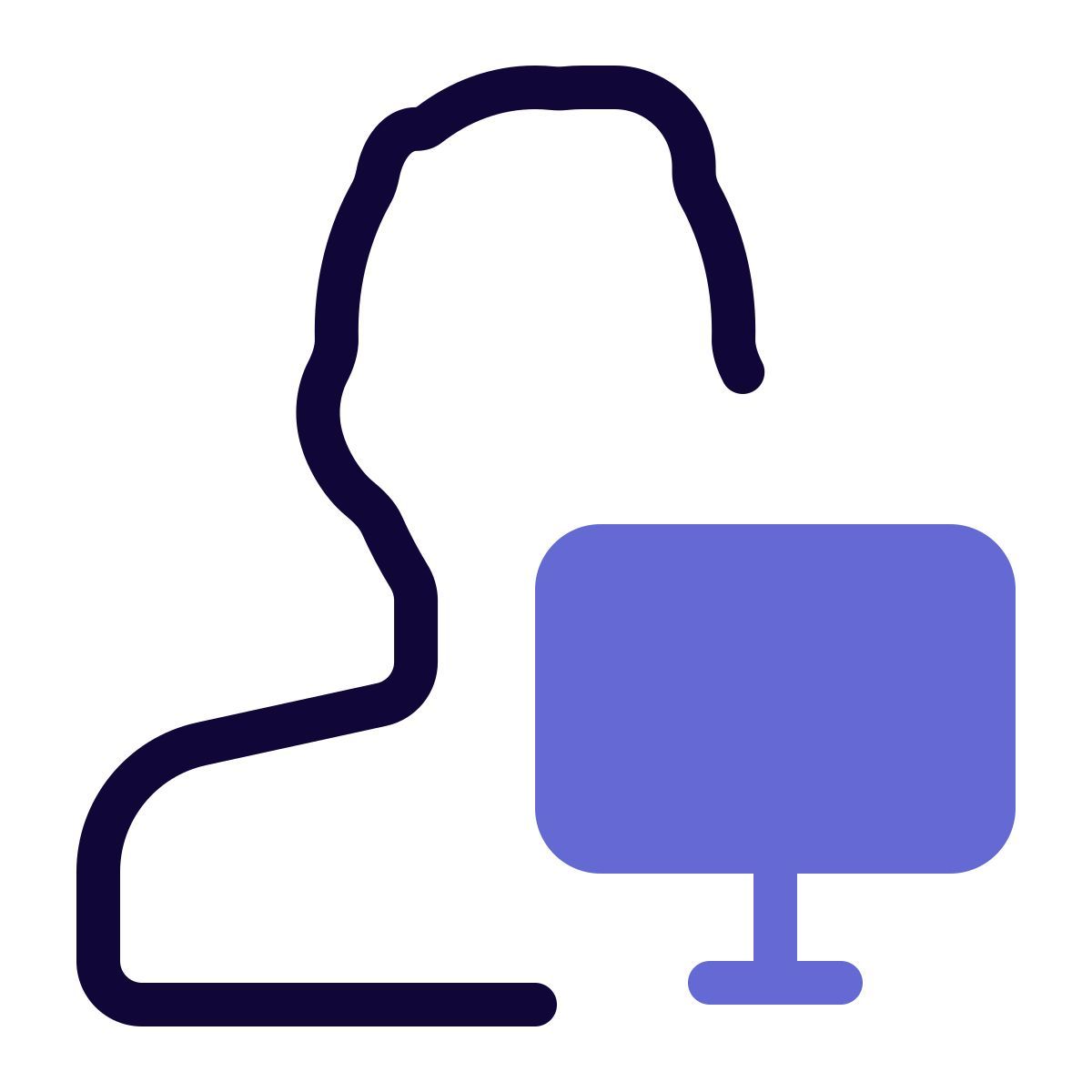 usuário de computador icon