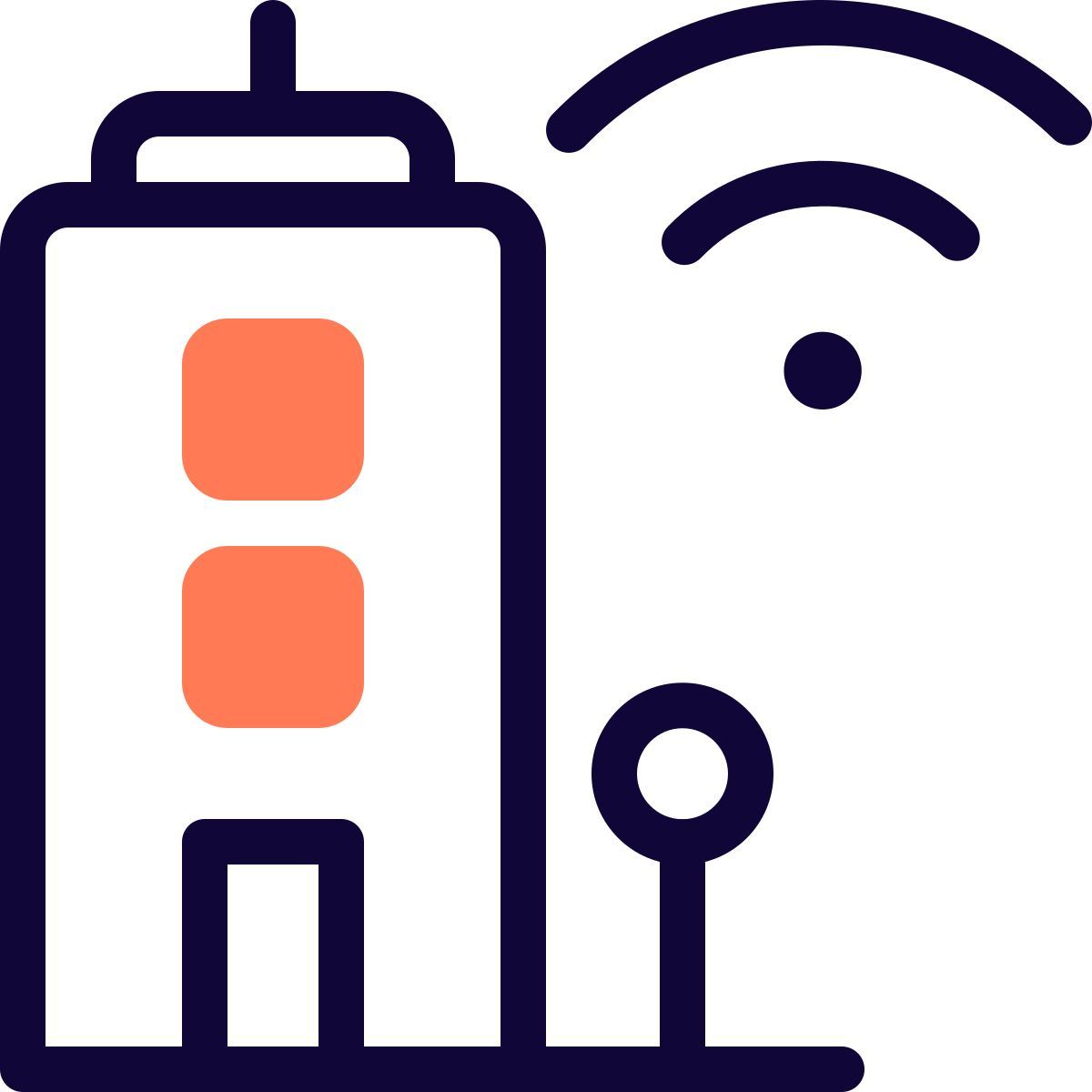 smart building icon