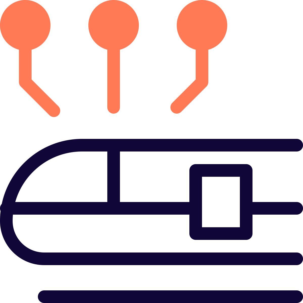connettività ferroviaria intelligente icon