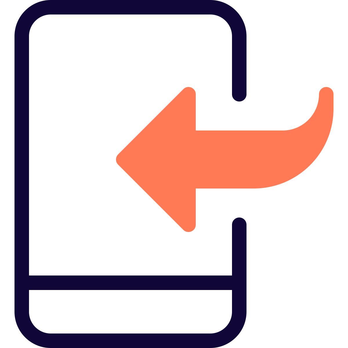 smartphone backup icon