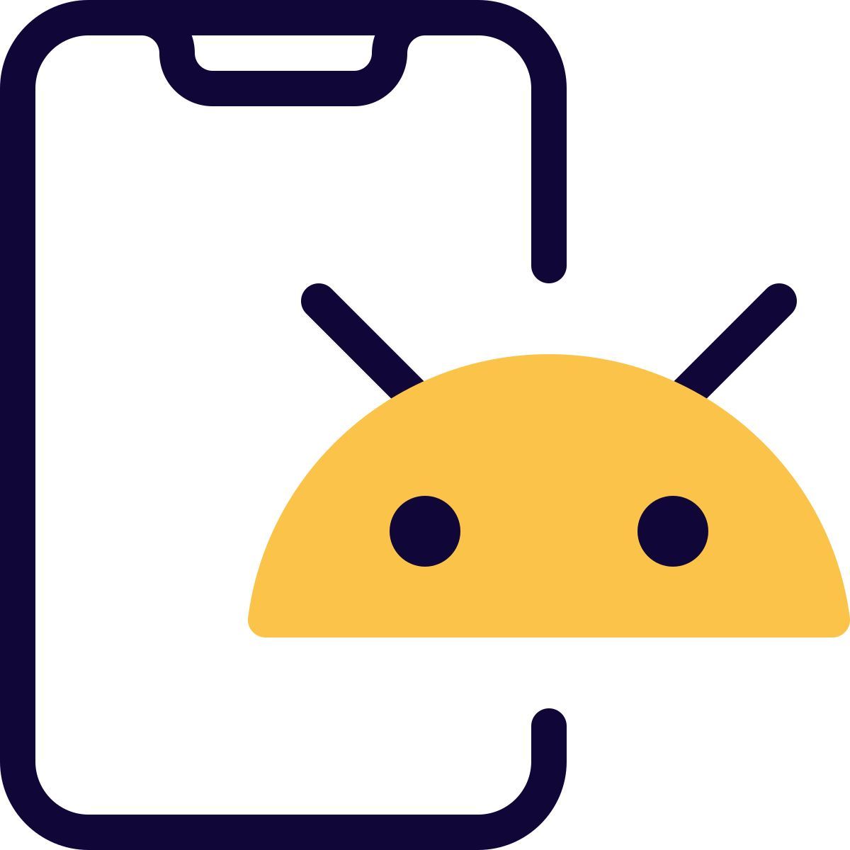 smartphone android icon