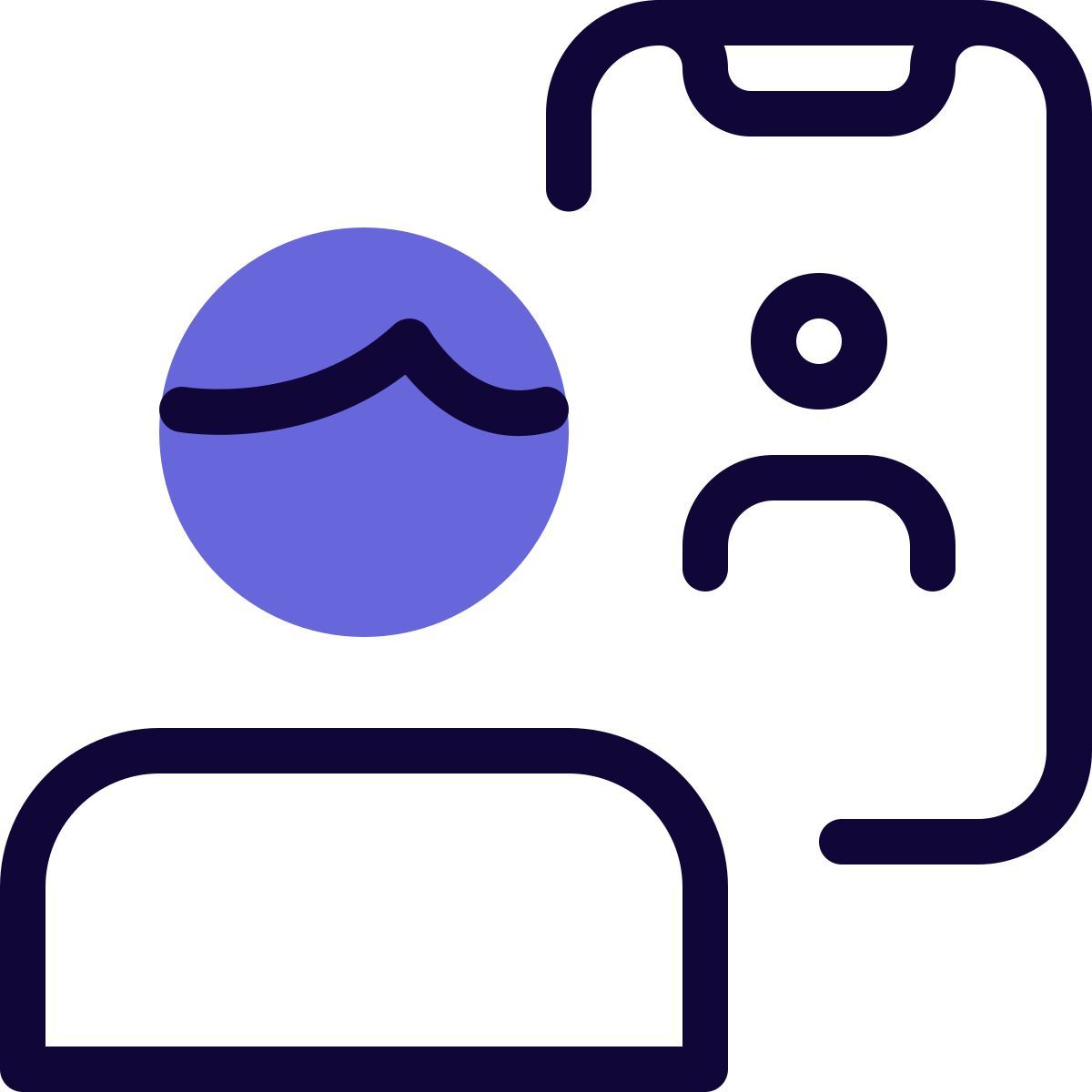 スマートフォンのビデオ通話 icon