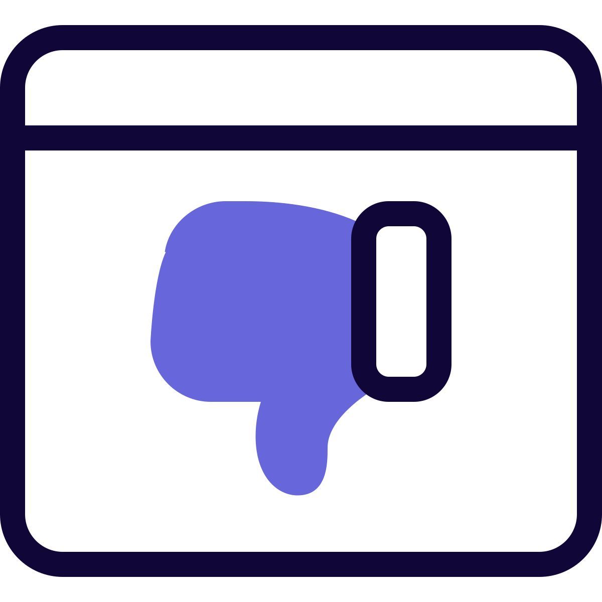 website abneigung icon