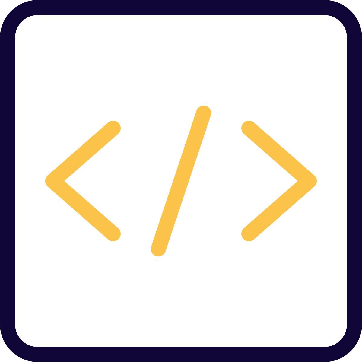 coding symbol icon