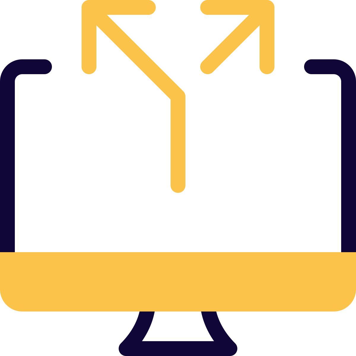 split internet connection icon