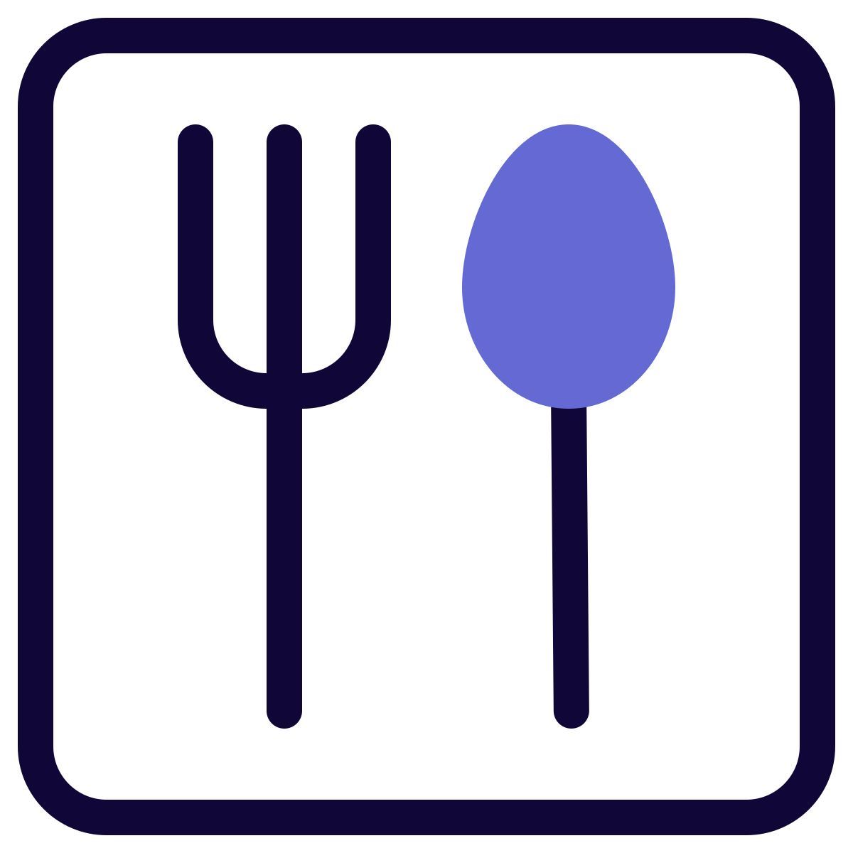 restaurant sign icon
