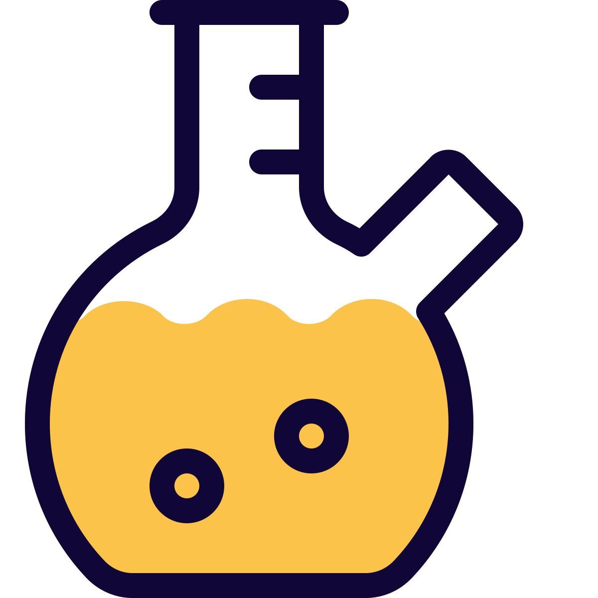 suction flask icon