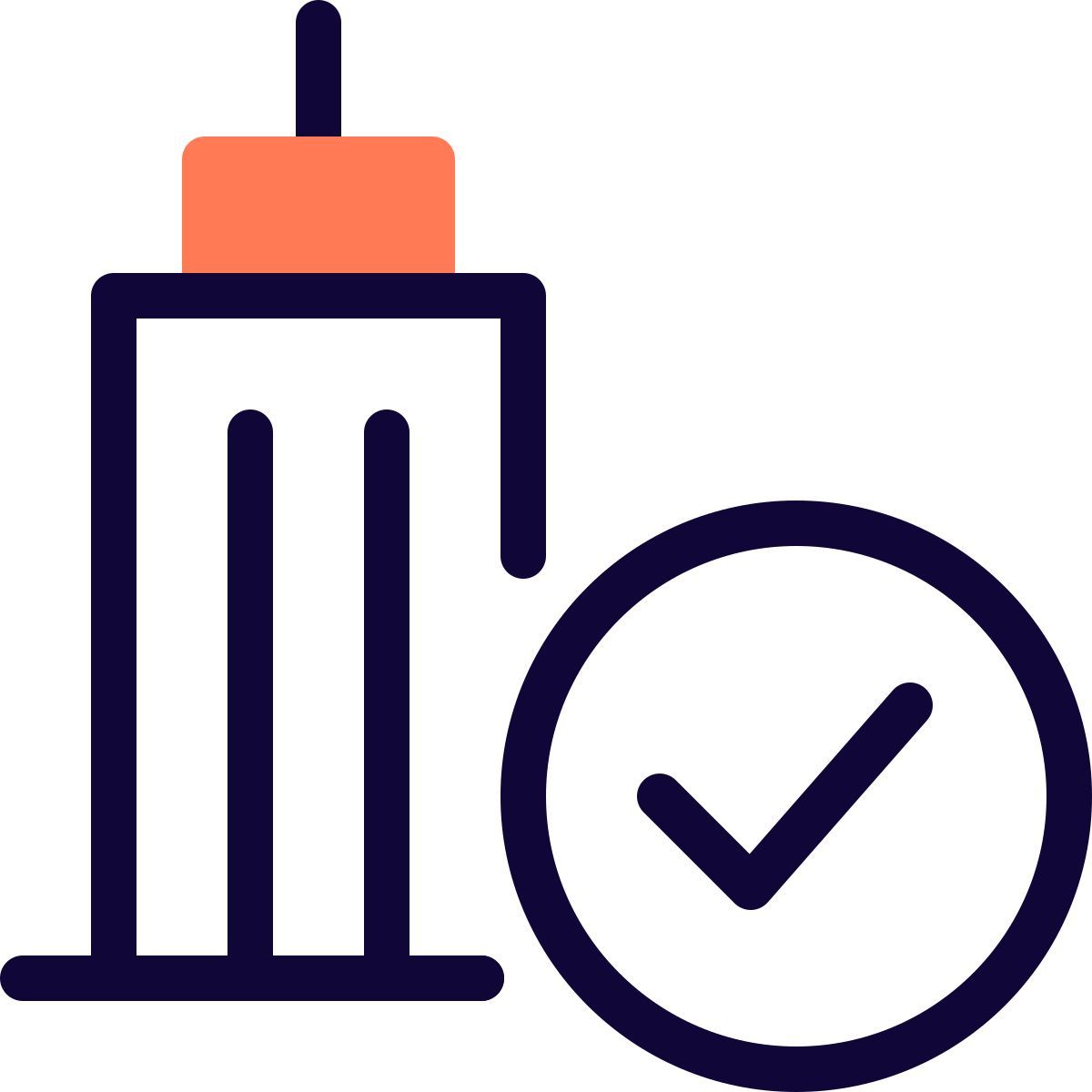 checked workplace icon