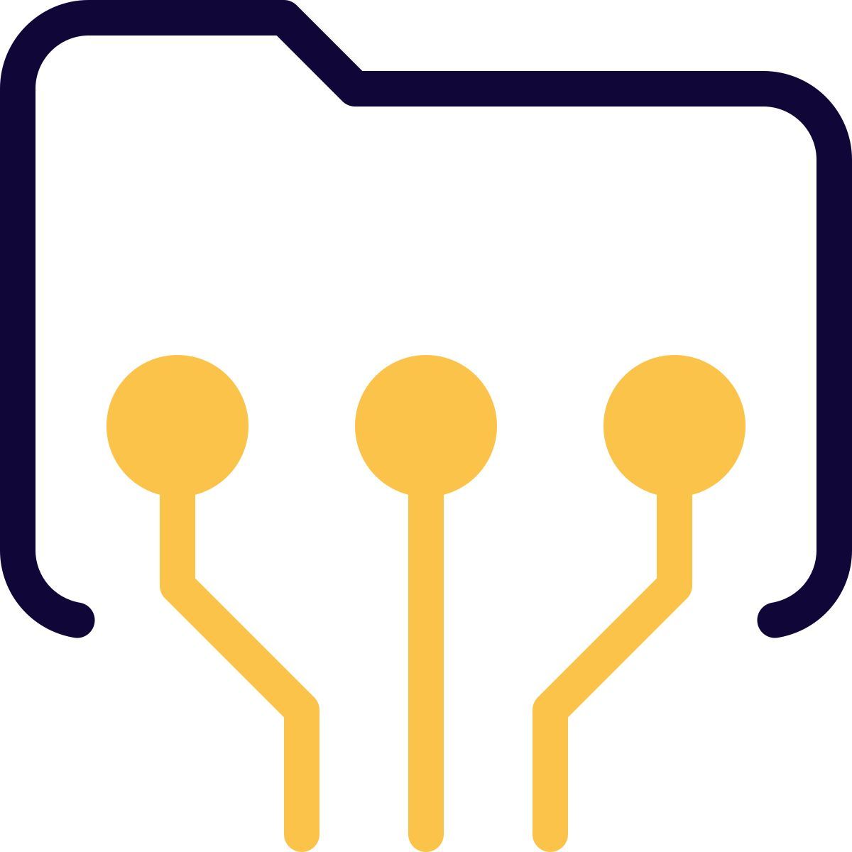 integrated folder icon
