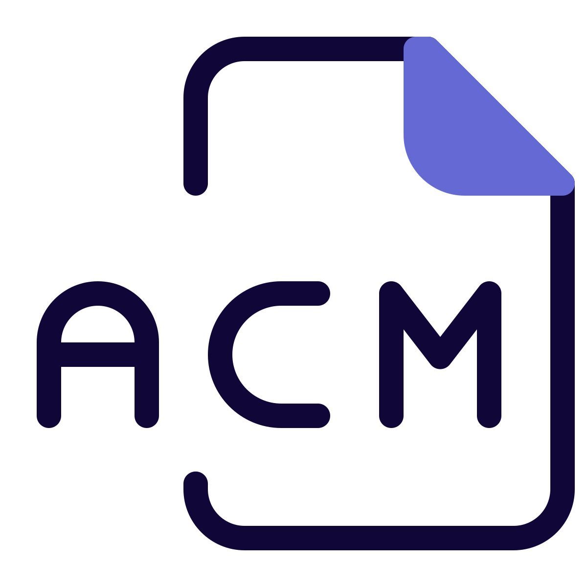 fichier acm icon