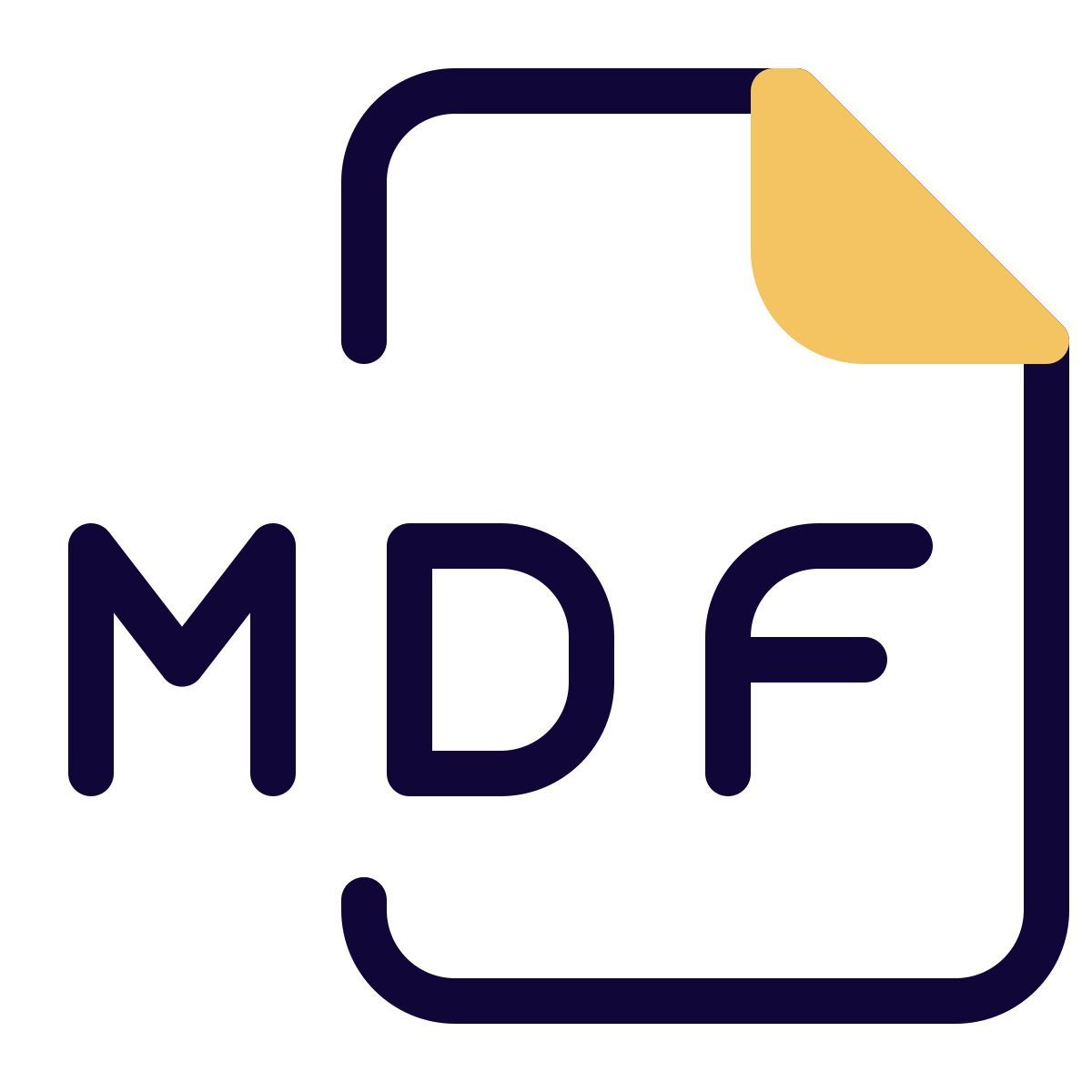 mdf 파일 icon