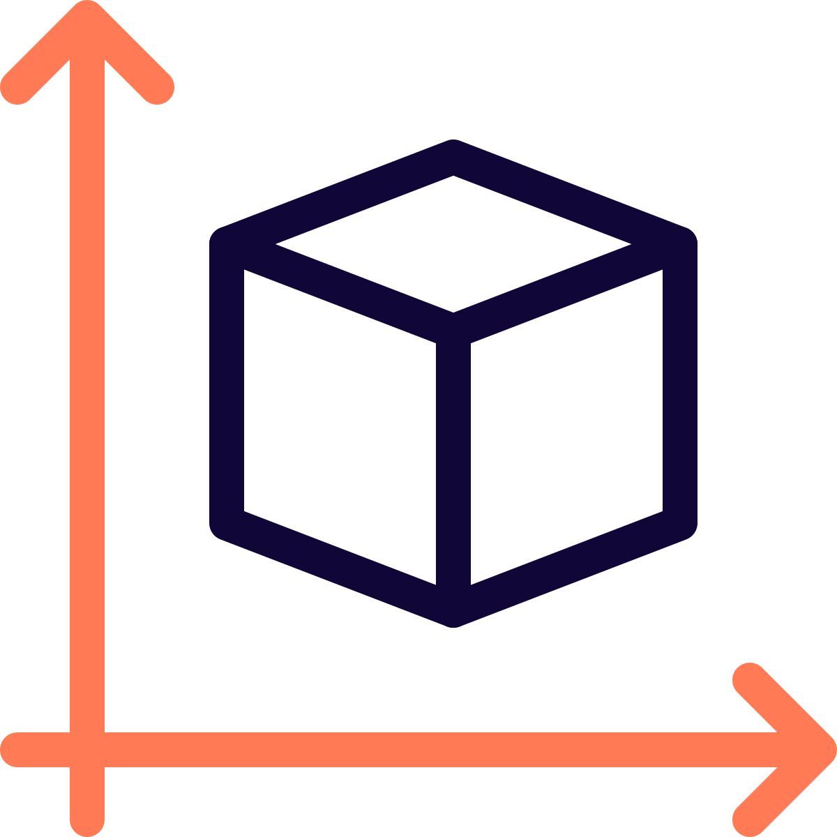 3d model size icon