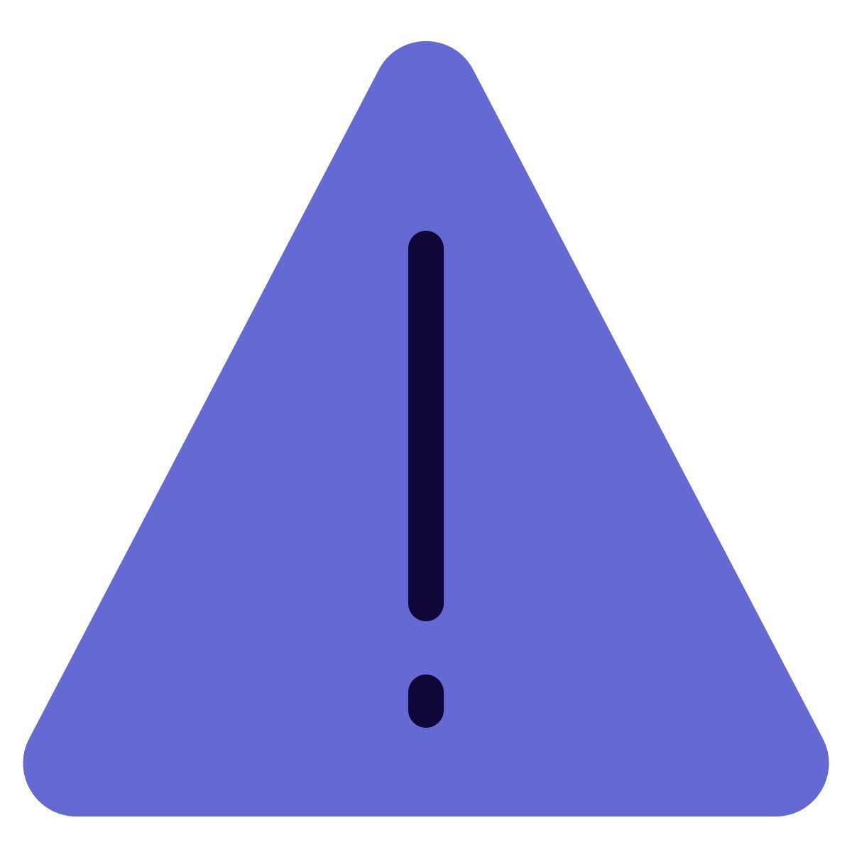 caution sign icon