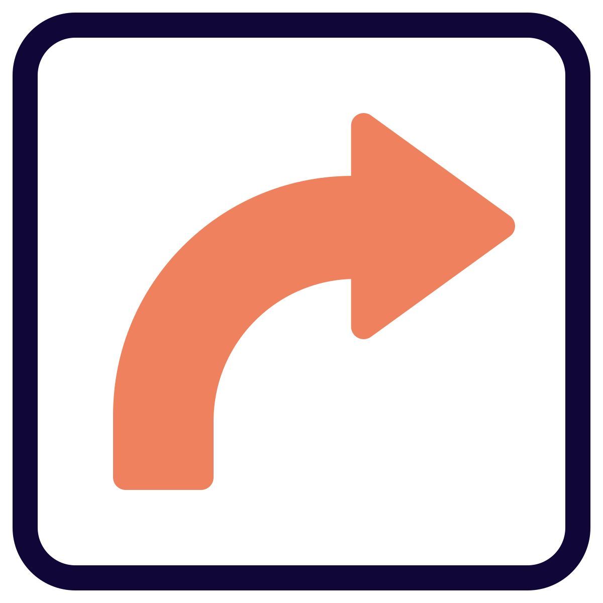 turn right icon