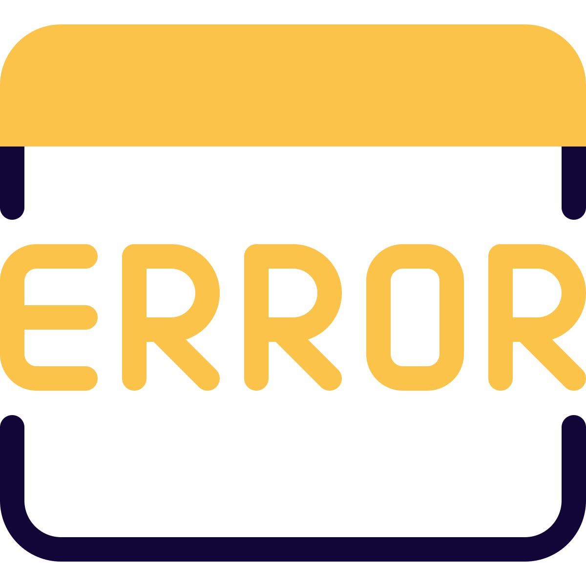 erro no site icon
