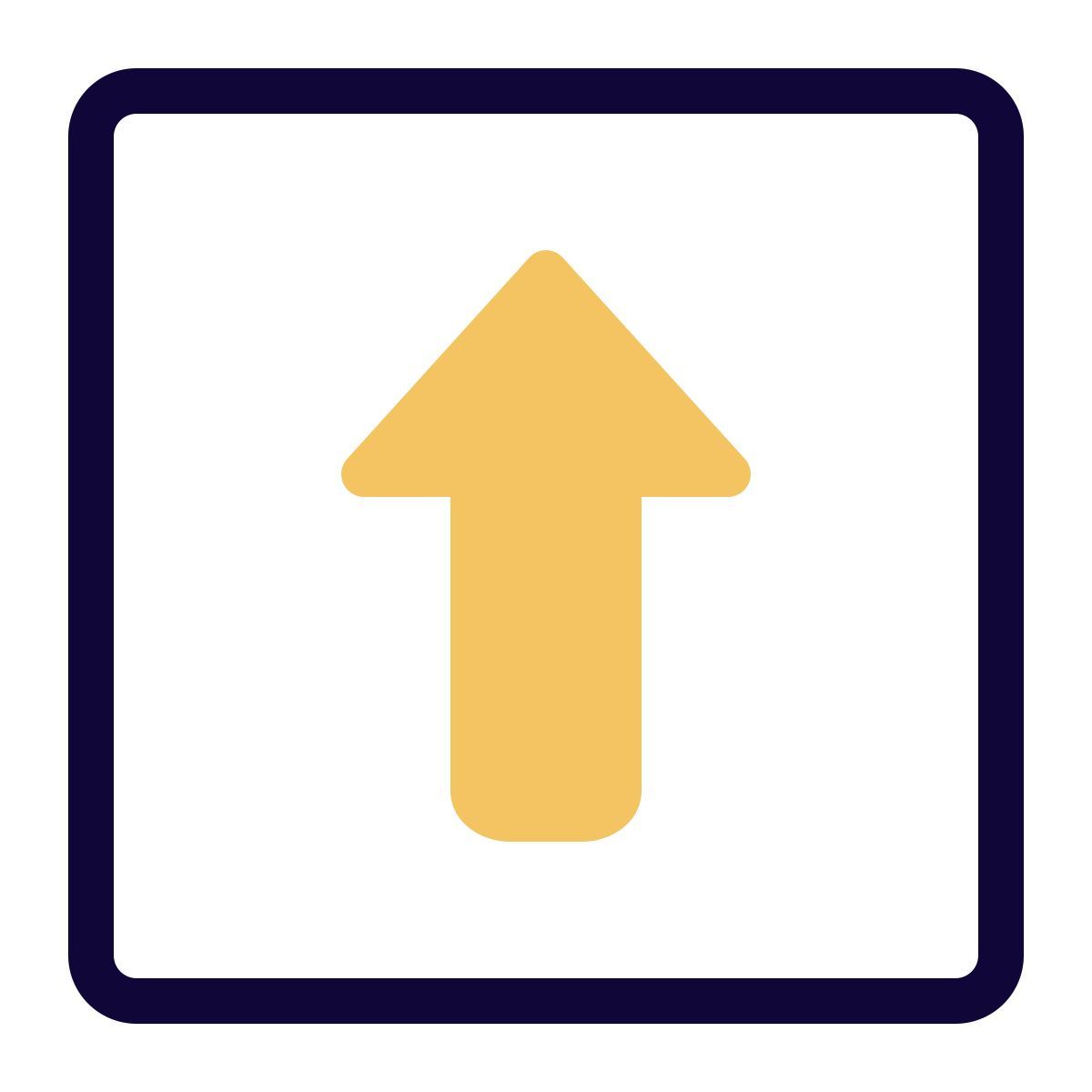 seta para cima icon