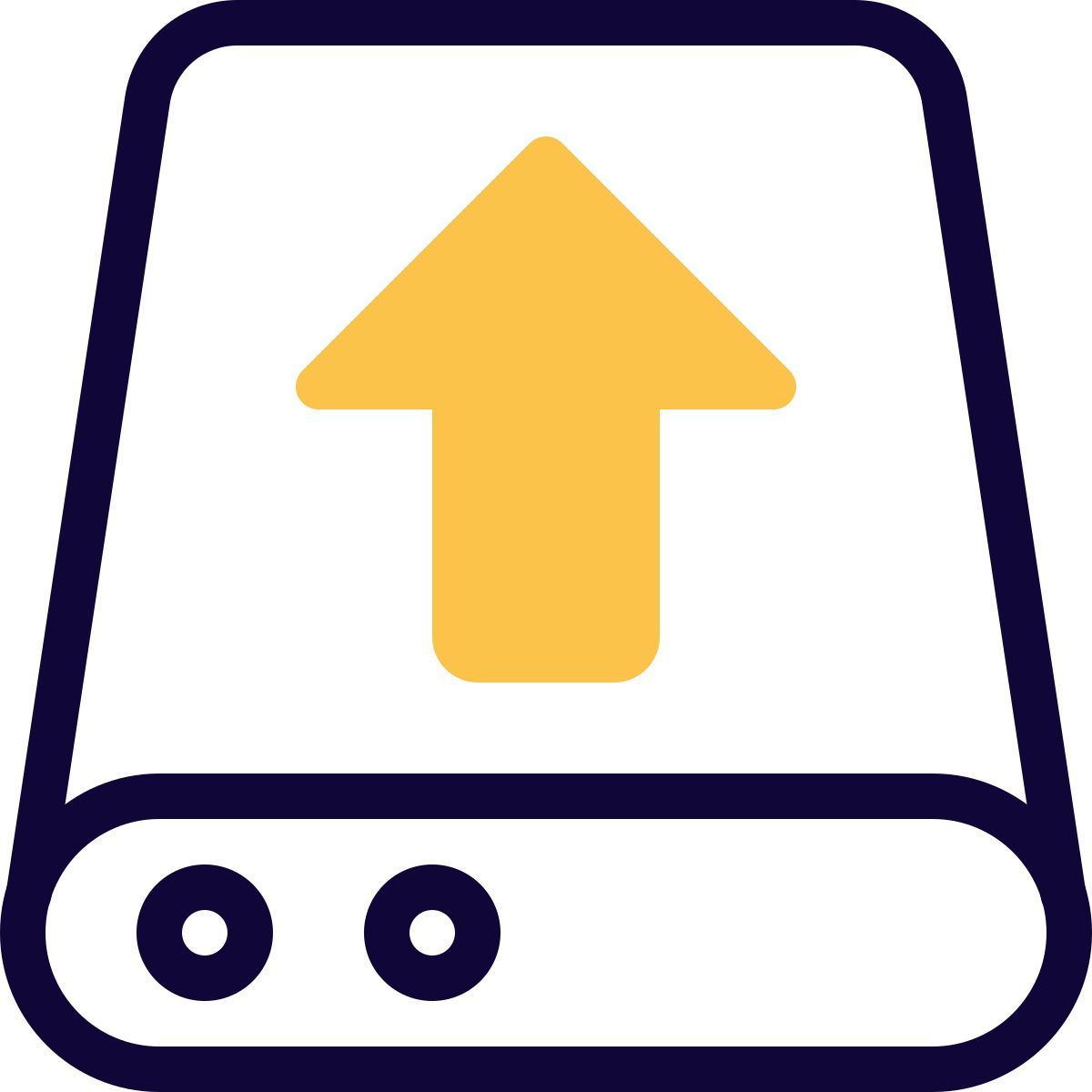 upload to hard drive icon