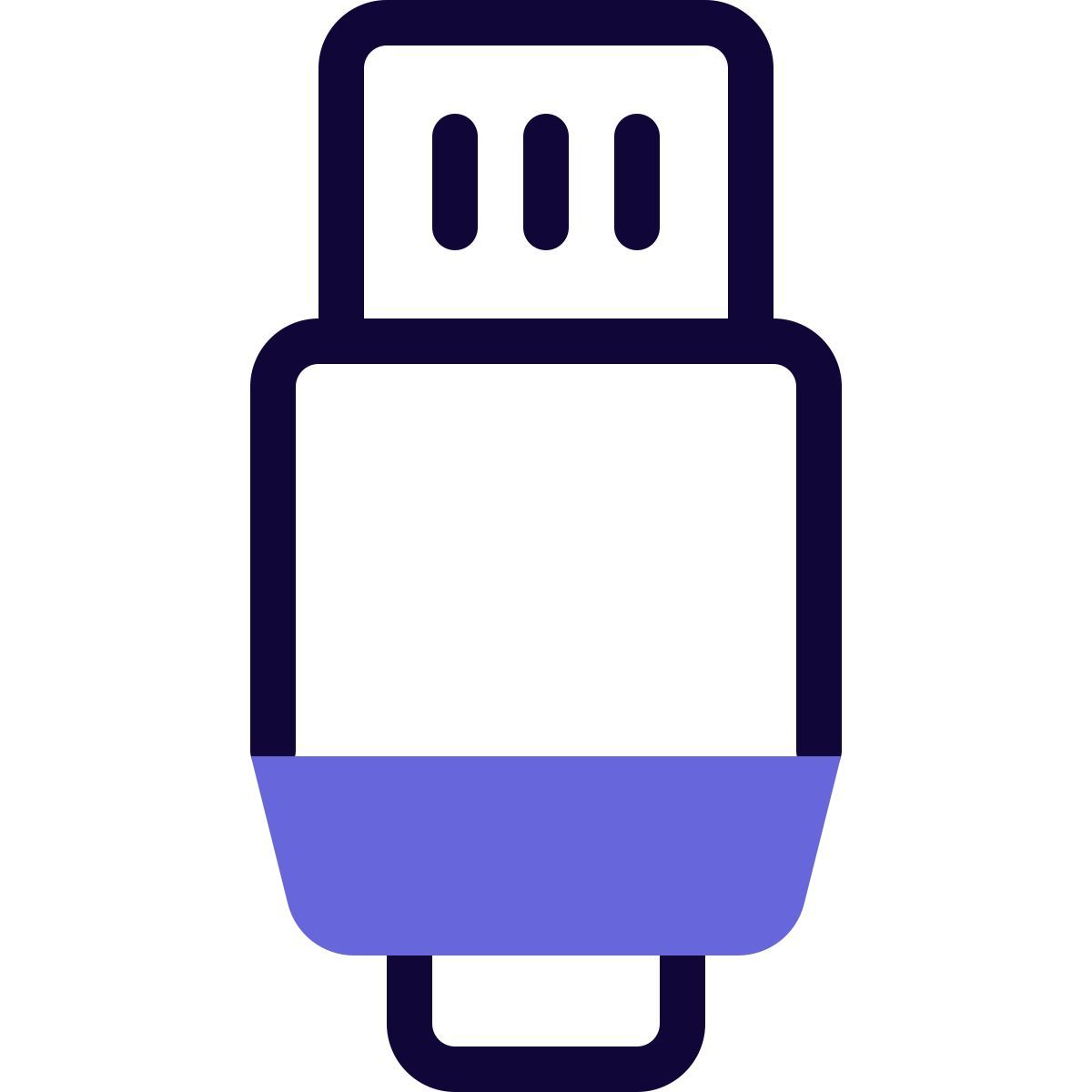 conector usb icon