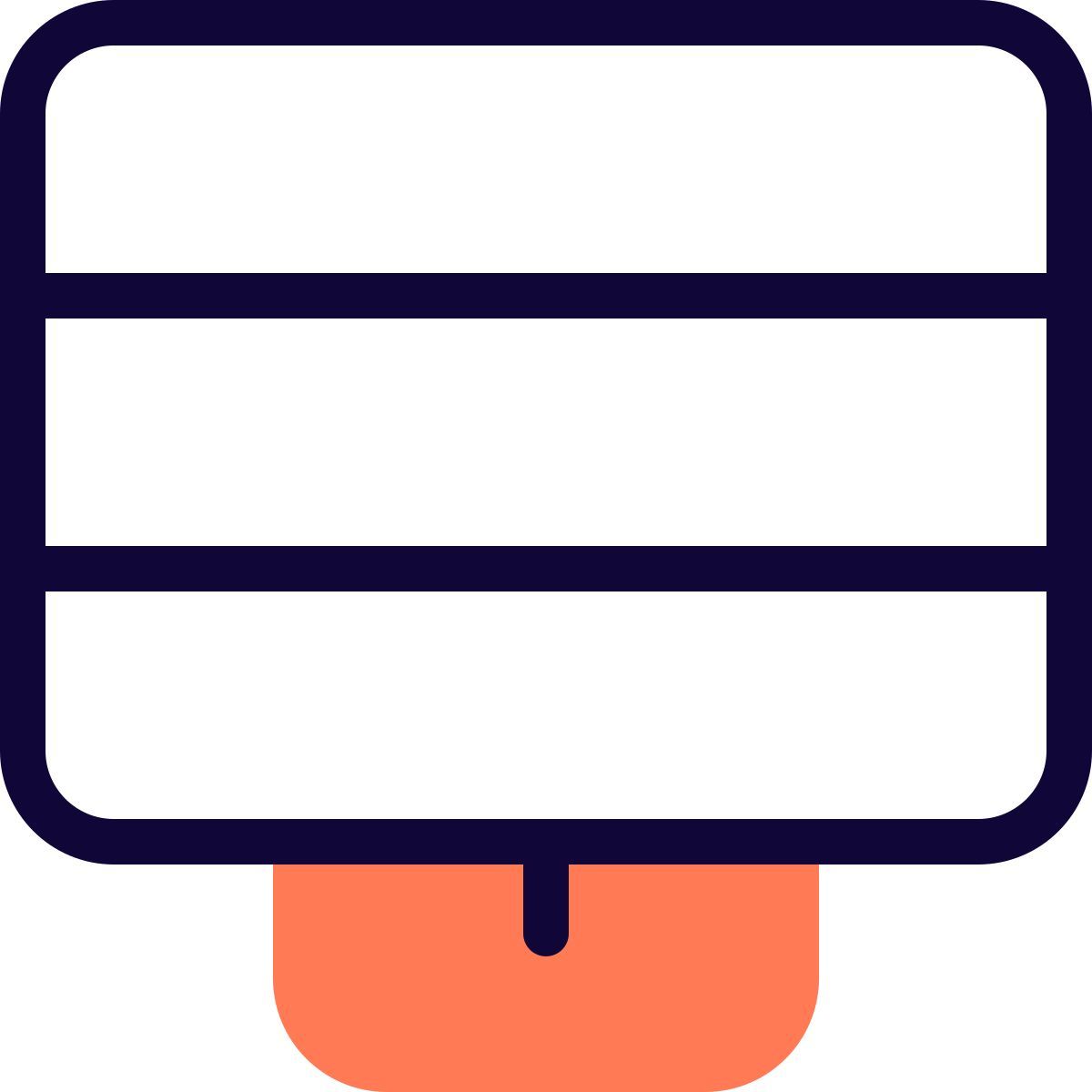 écran partagé icon