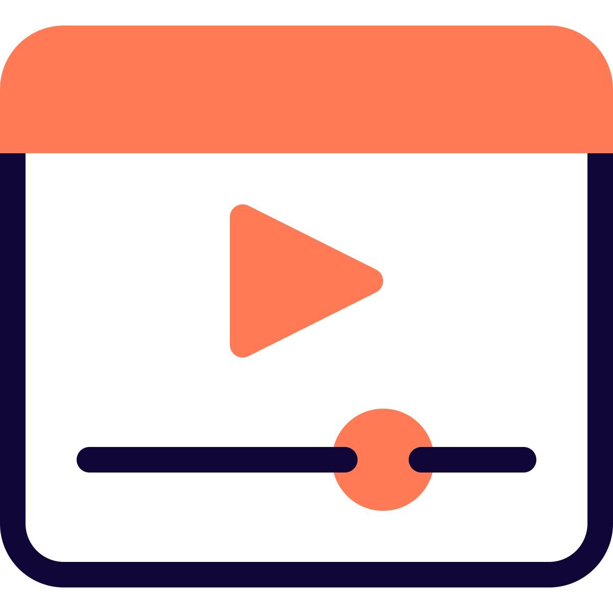 play video icon