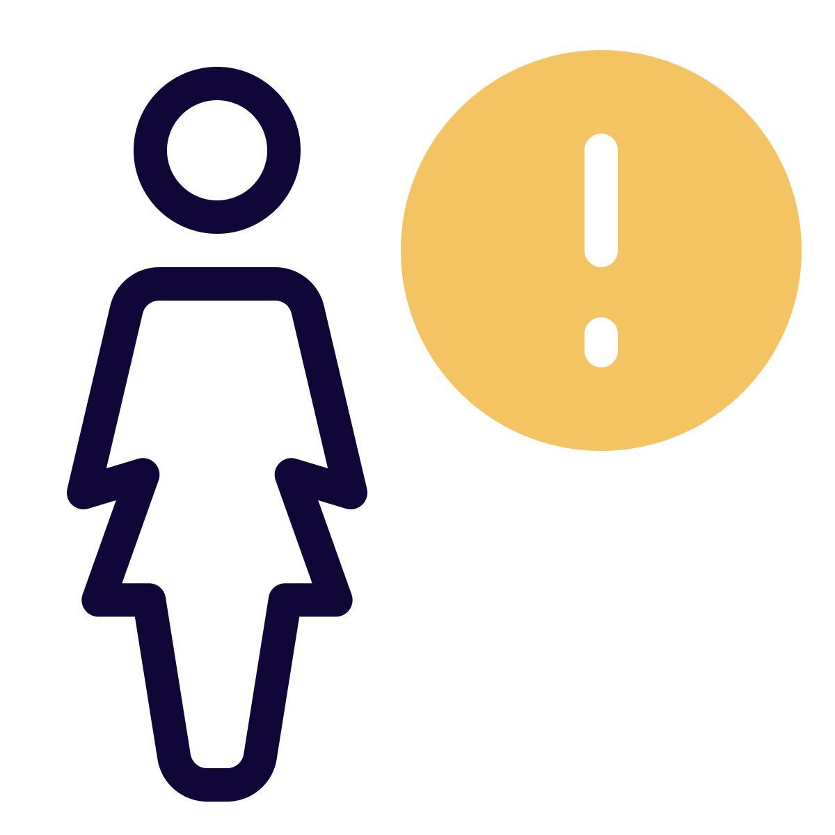 사용자 경고 icon