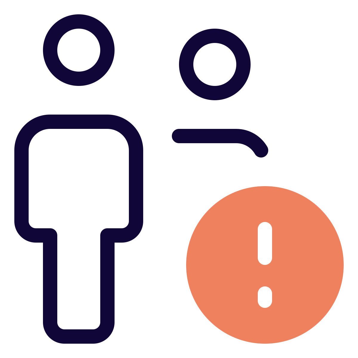 users warning icon