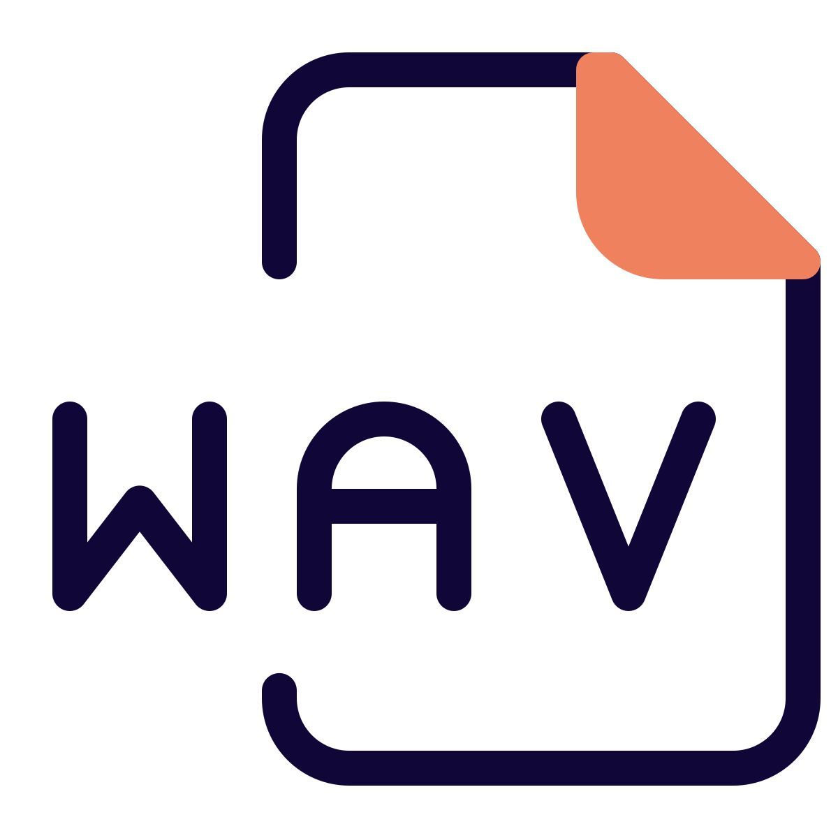 wav file icon