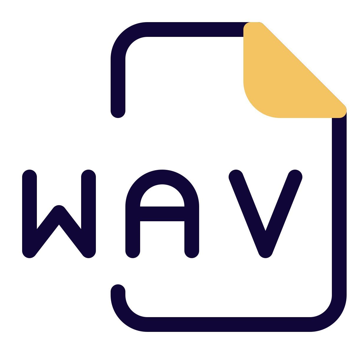 wav file icon