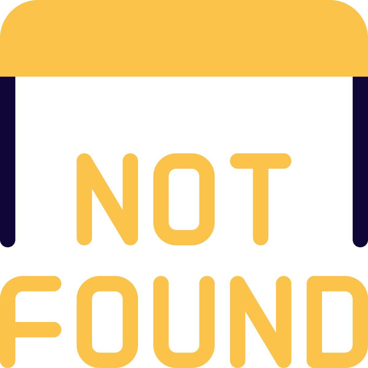 page not found icon