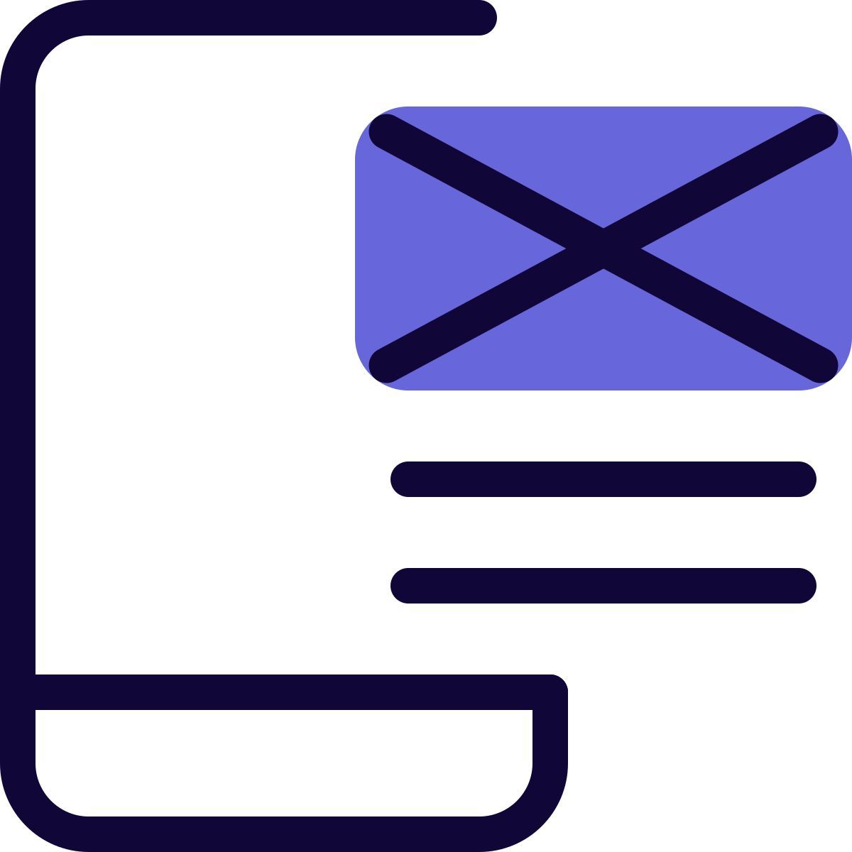 mobile app wireframe icon