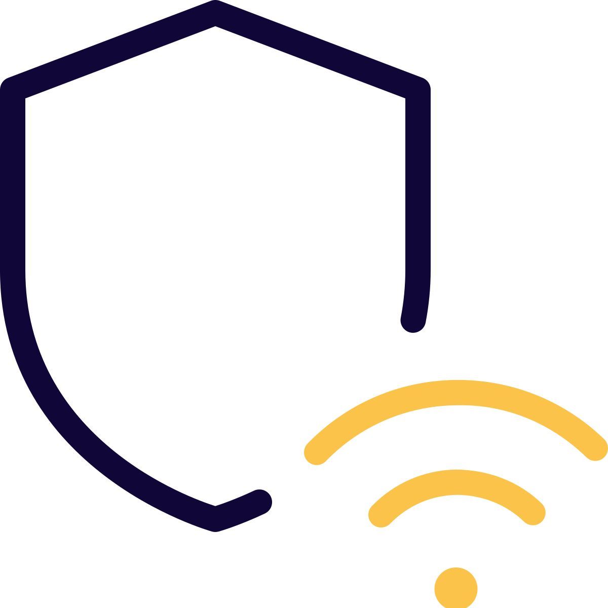 wi fi network security icon