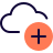 external add-data-on-cloud-network-storage-online-cloud-solid-tal-revivo icon
