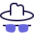 external anonymous-user-with-hat-and-glasses-layout-security-solid-tal-revivo icon