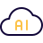 external artificial-intelligence-technology-over-the-cloud-network-isolated-on-a-white-background-artificial-solid-tal-revivo icon