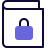 external book-with-secure-with-padlock-layout-logotype-security-solid-tal-revivo icon