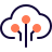 external cloud-server-connection-to-multiple-nodes-isolated-on-a-white-background-server-solid-tal-revivo icon