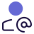 external user-emailing-and-contacting-other-staff-members-classic-solid-tal-revivo icon