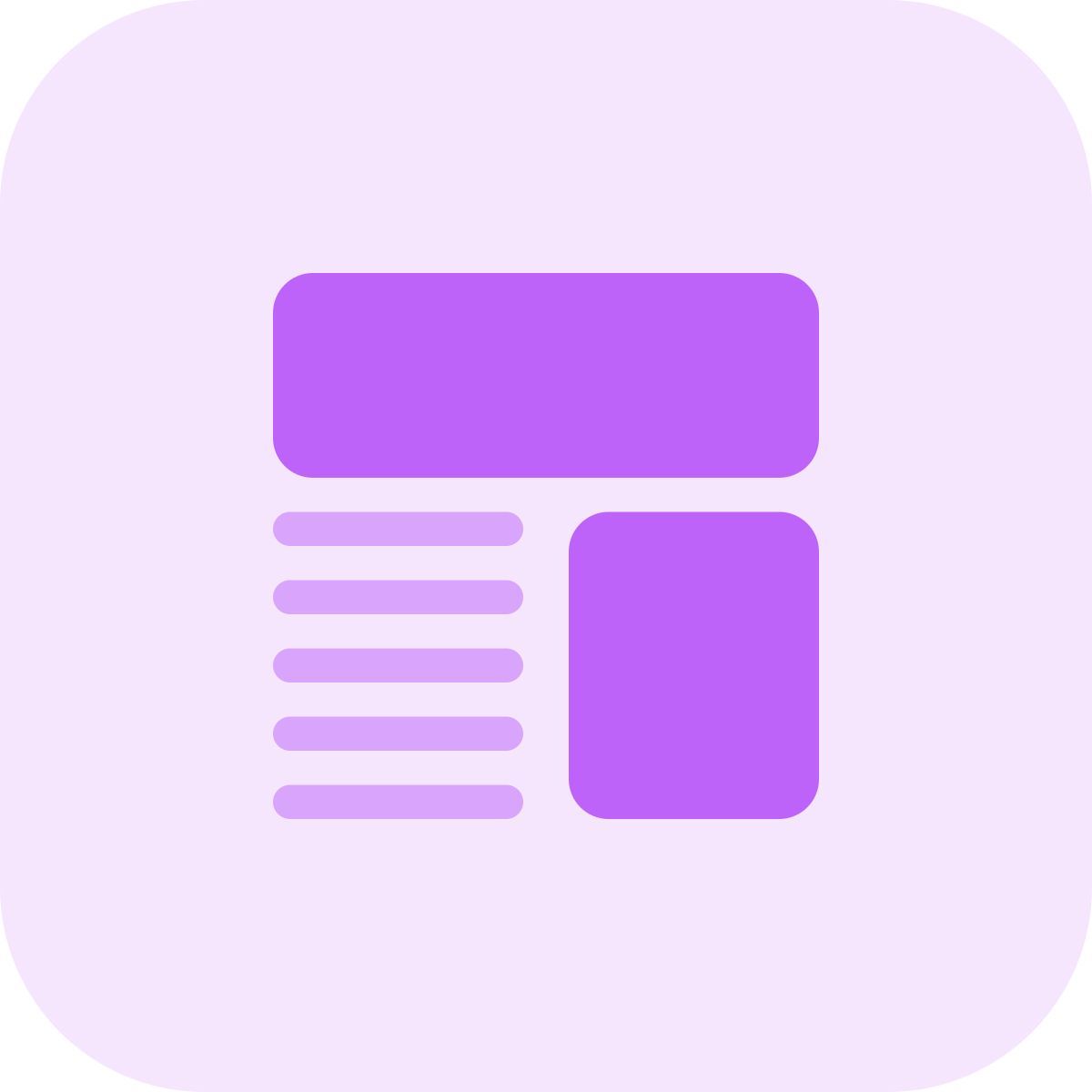 disposition du texte icon