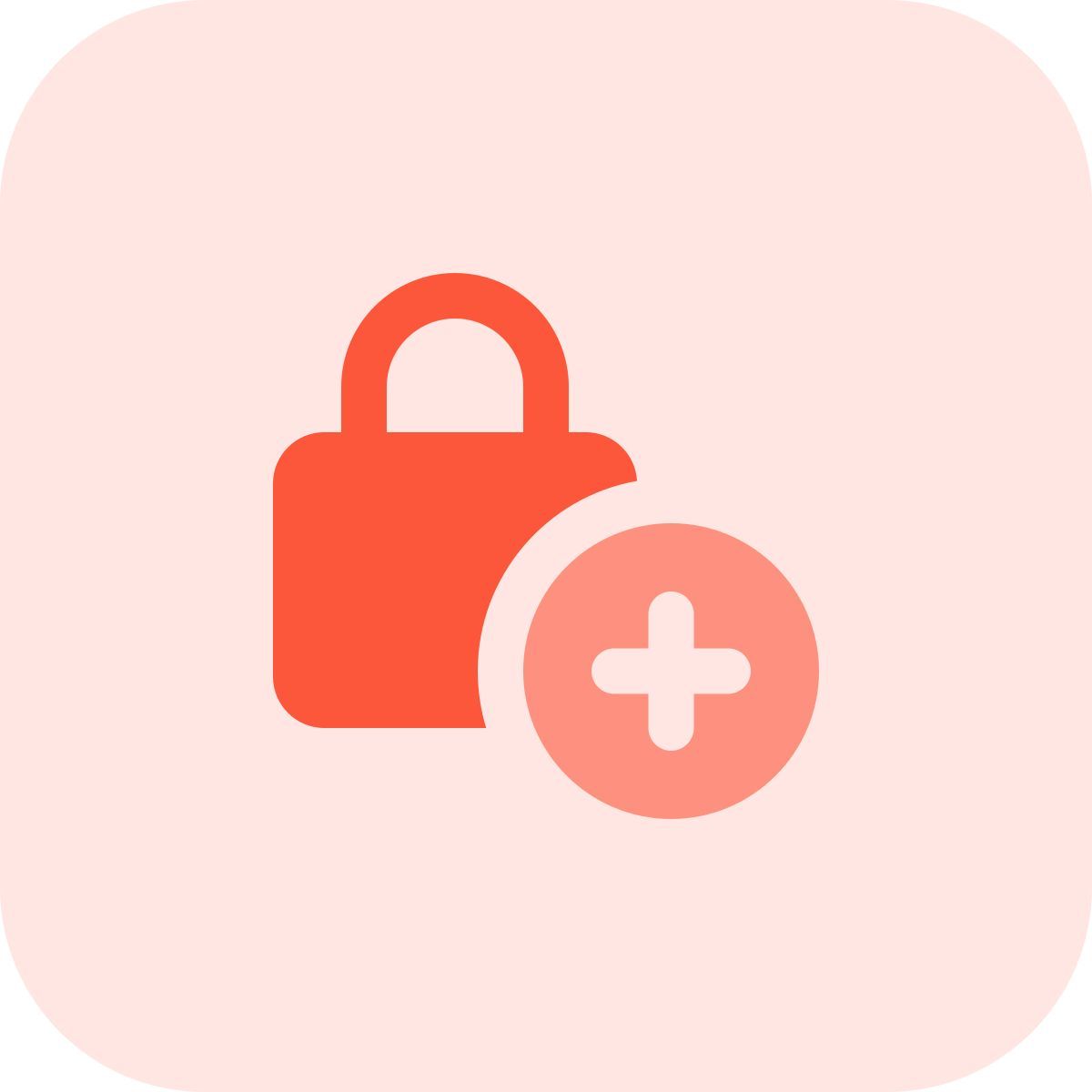 add lock icon