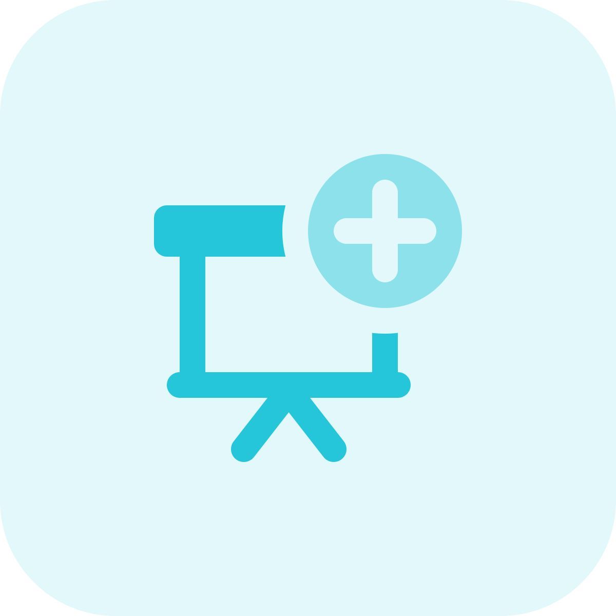 add presentation icon