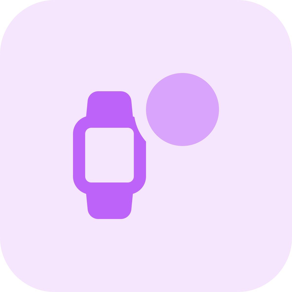 smartwatch button icon