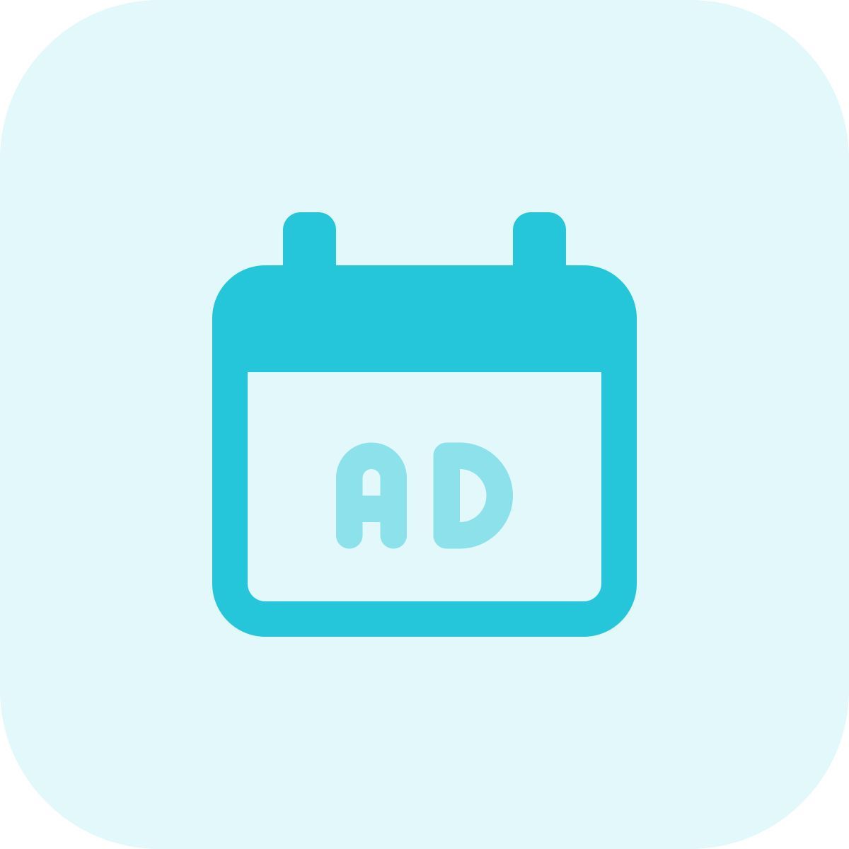 ad schedule icon