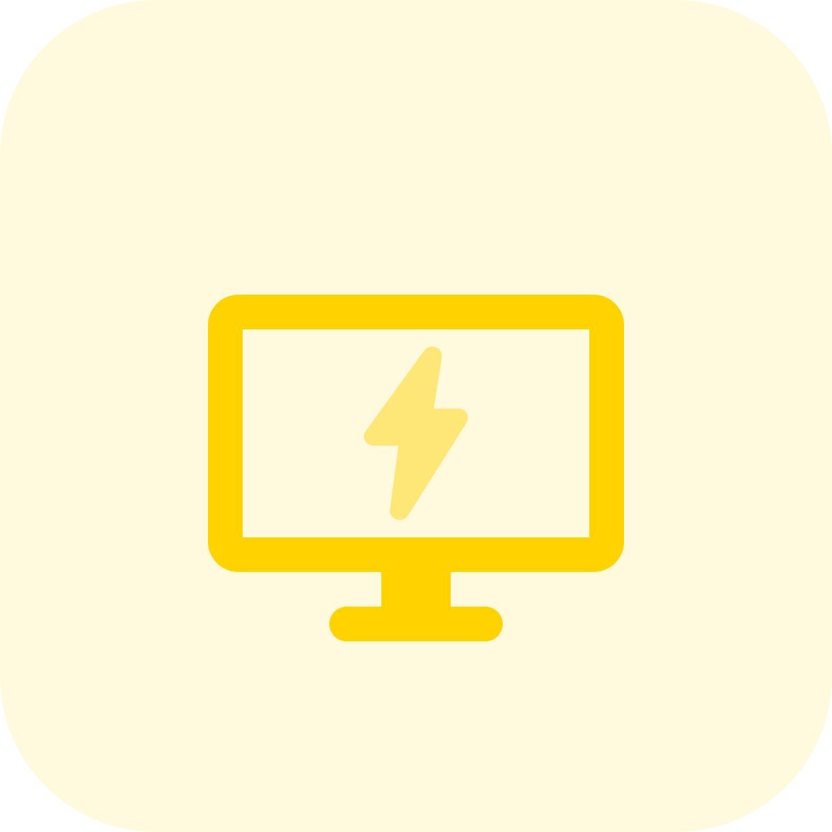 charging computer icon