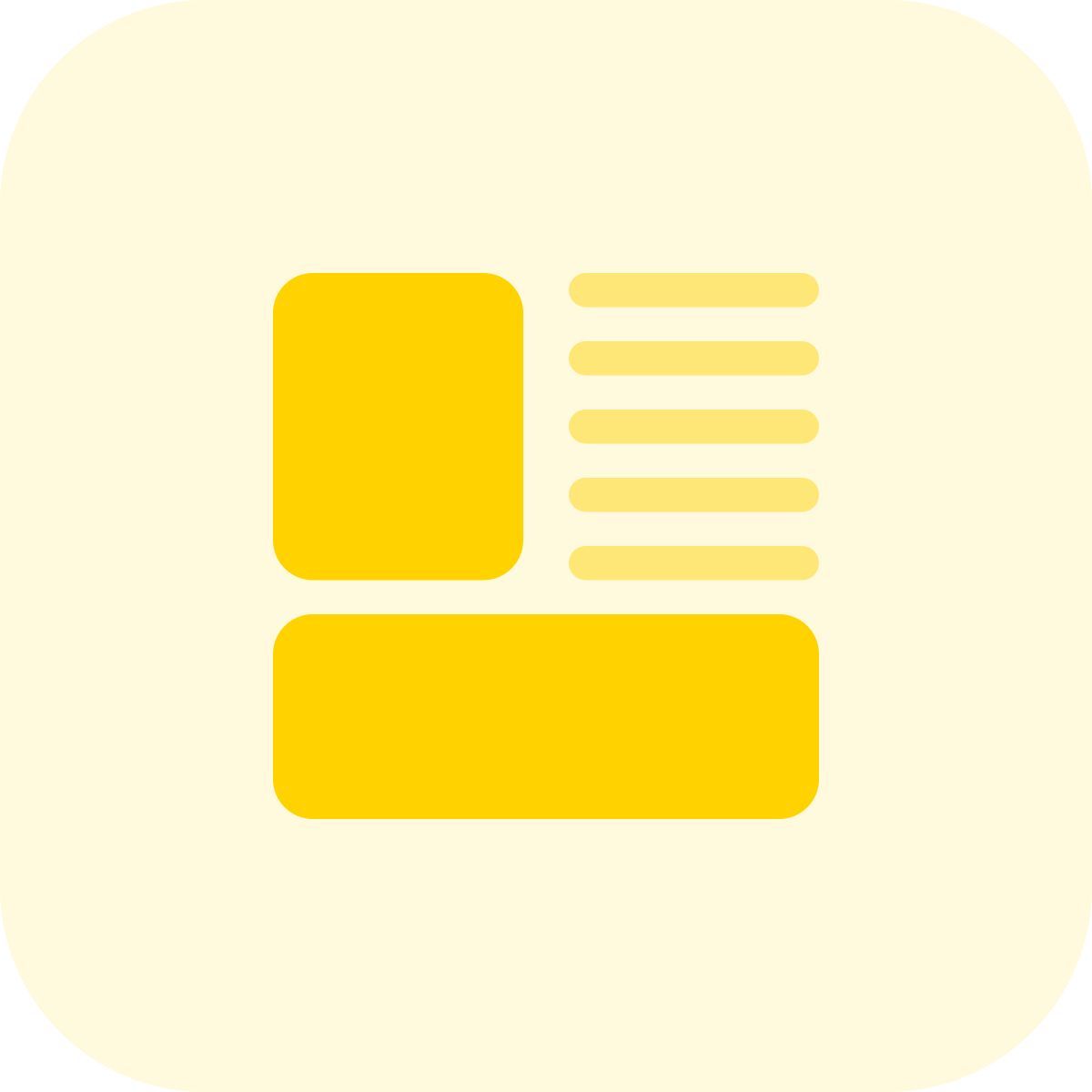 disposition du texte icon