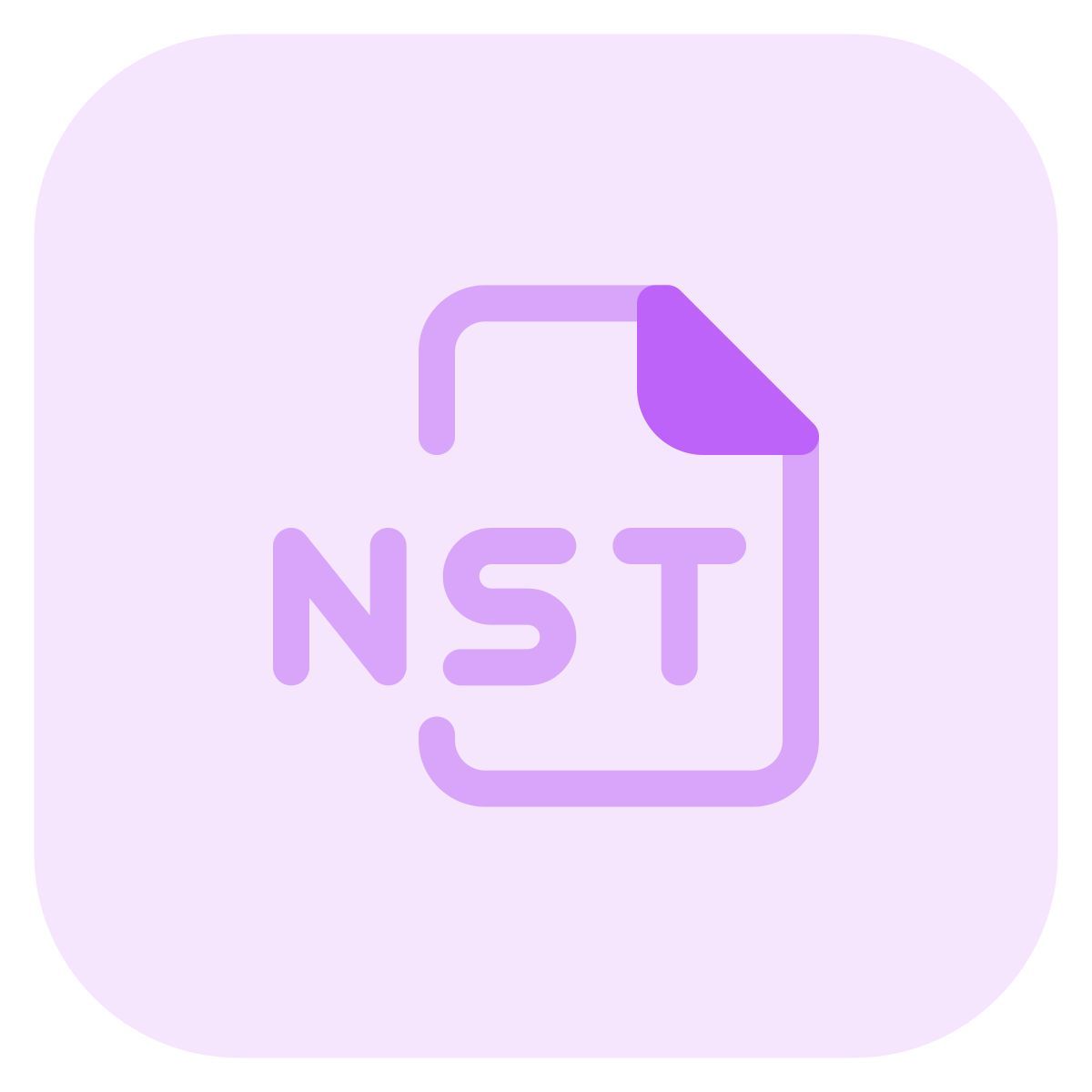 NST File icon