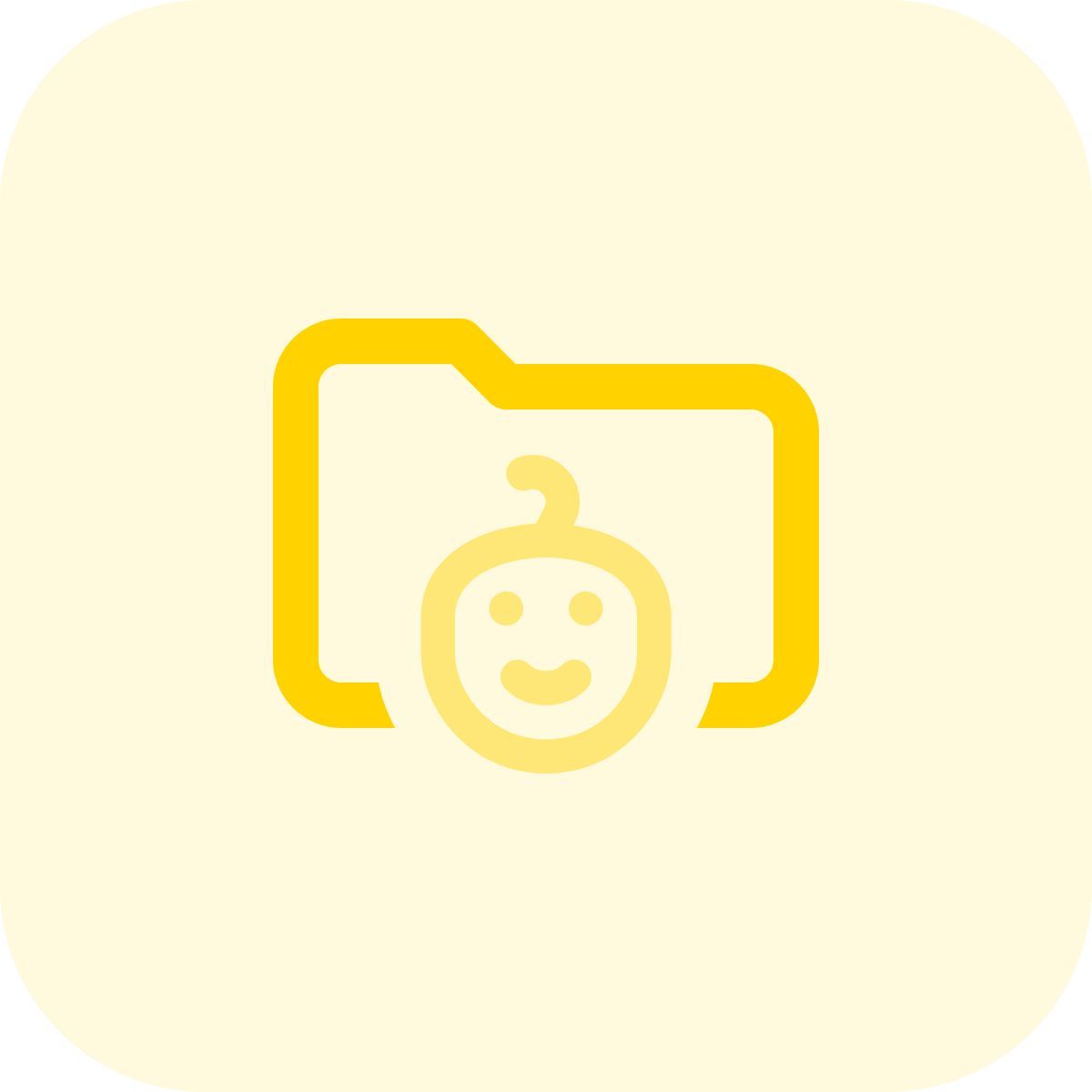 dossier bébé icon