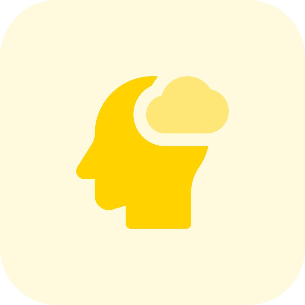 brain fog icon