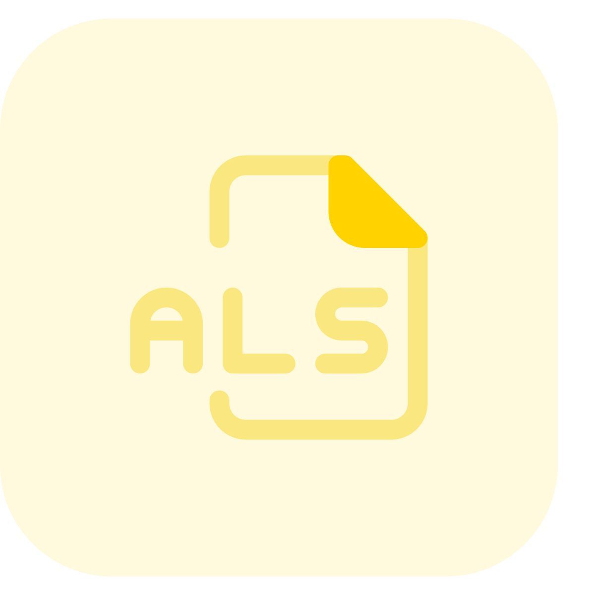 als datei icon