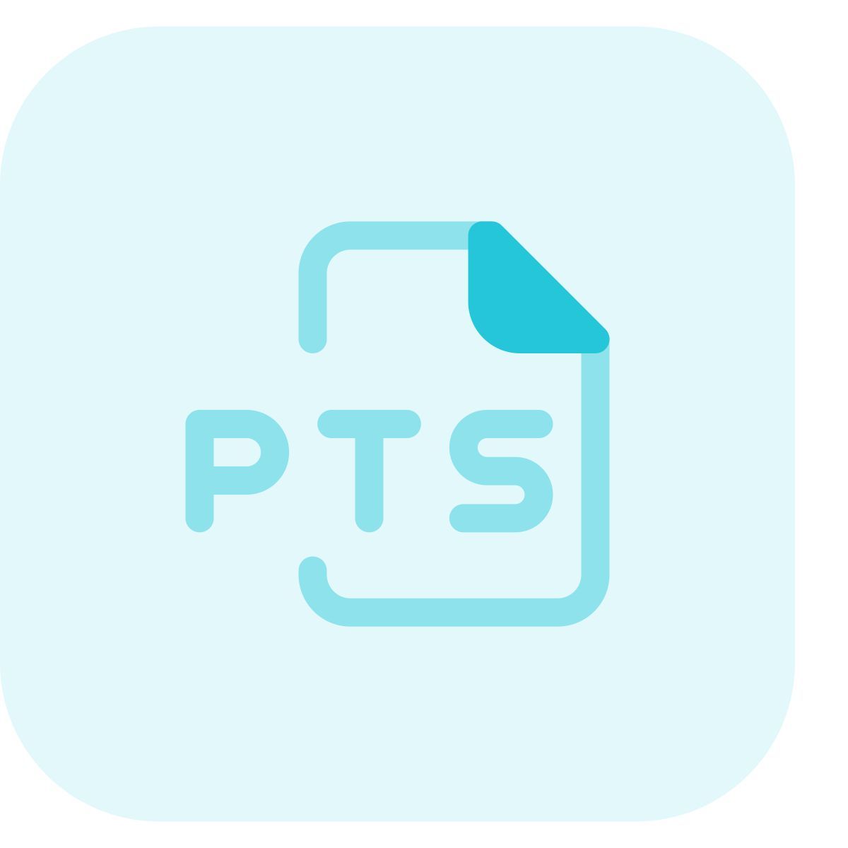 pts file icon