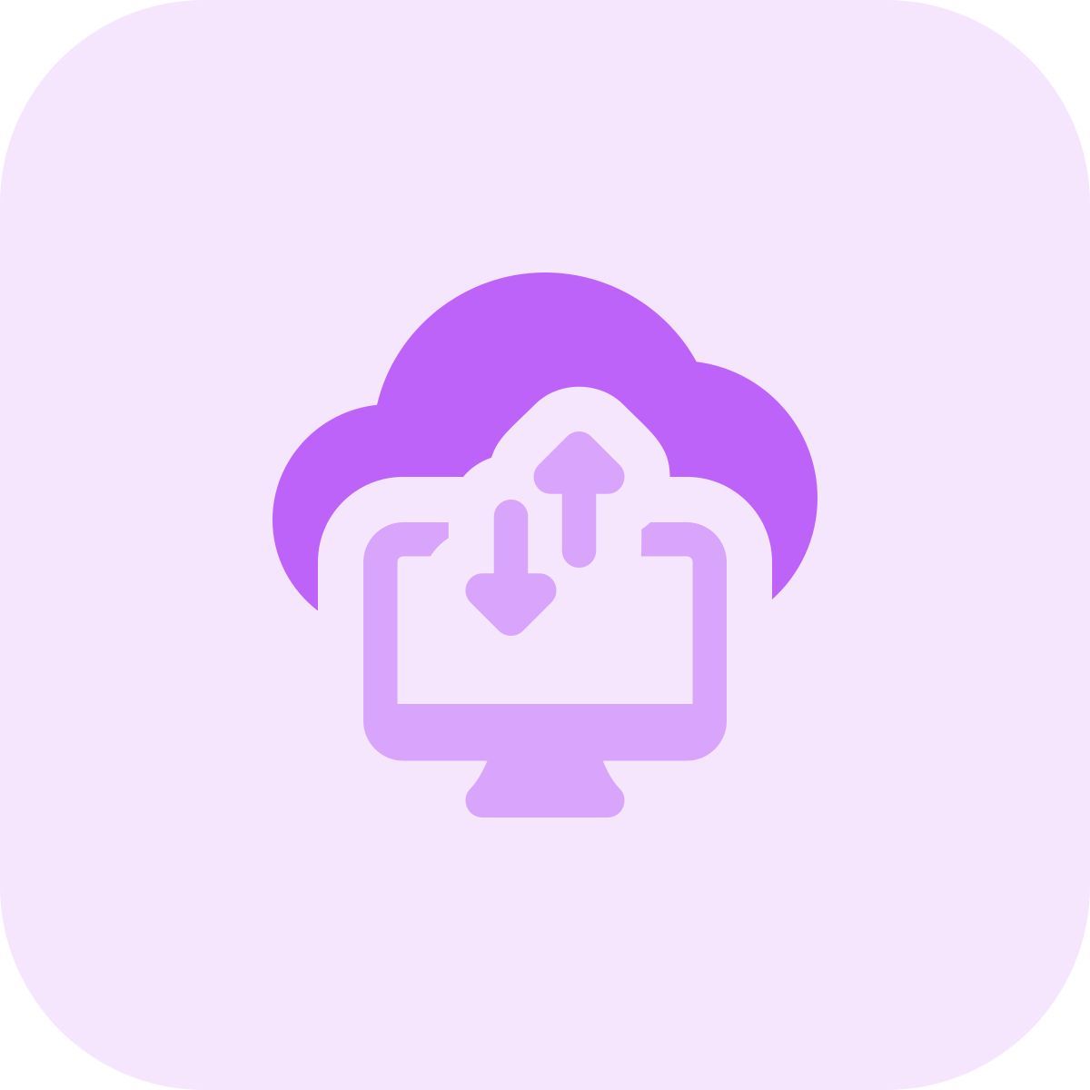 servidor de backup em nuvem icon
